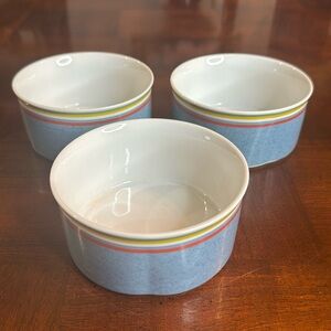 Villeroy & Boch Soup Cereal Ice Cream Bowls Set of 3 Germany Design Collection
